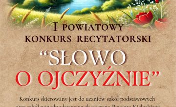 "Słowo o Ojczyźnie" w najbliższy piątek w Tokarni