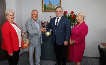 Starosta Kielecki z podziękowaniami od Stowarzyszenia Sołtysów Ziemi Kieleckiej