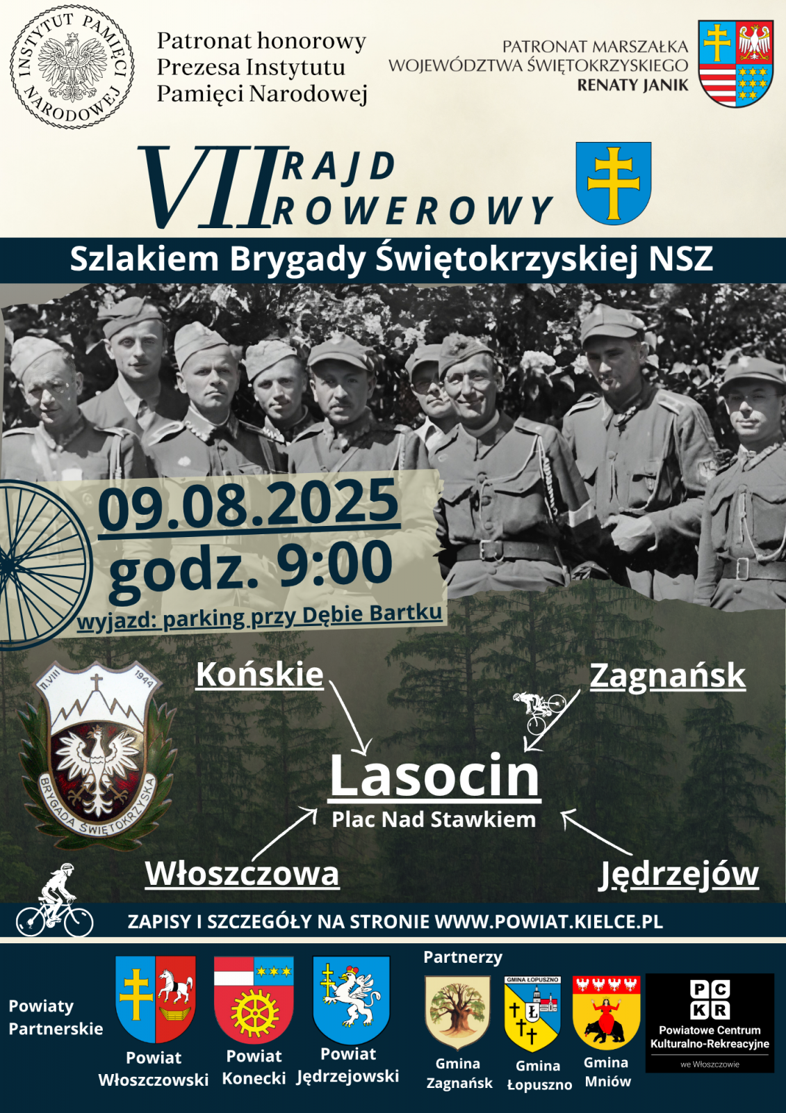 Ruszają zapisy na VII Rajd Rowerowy