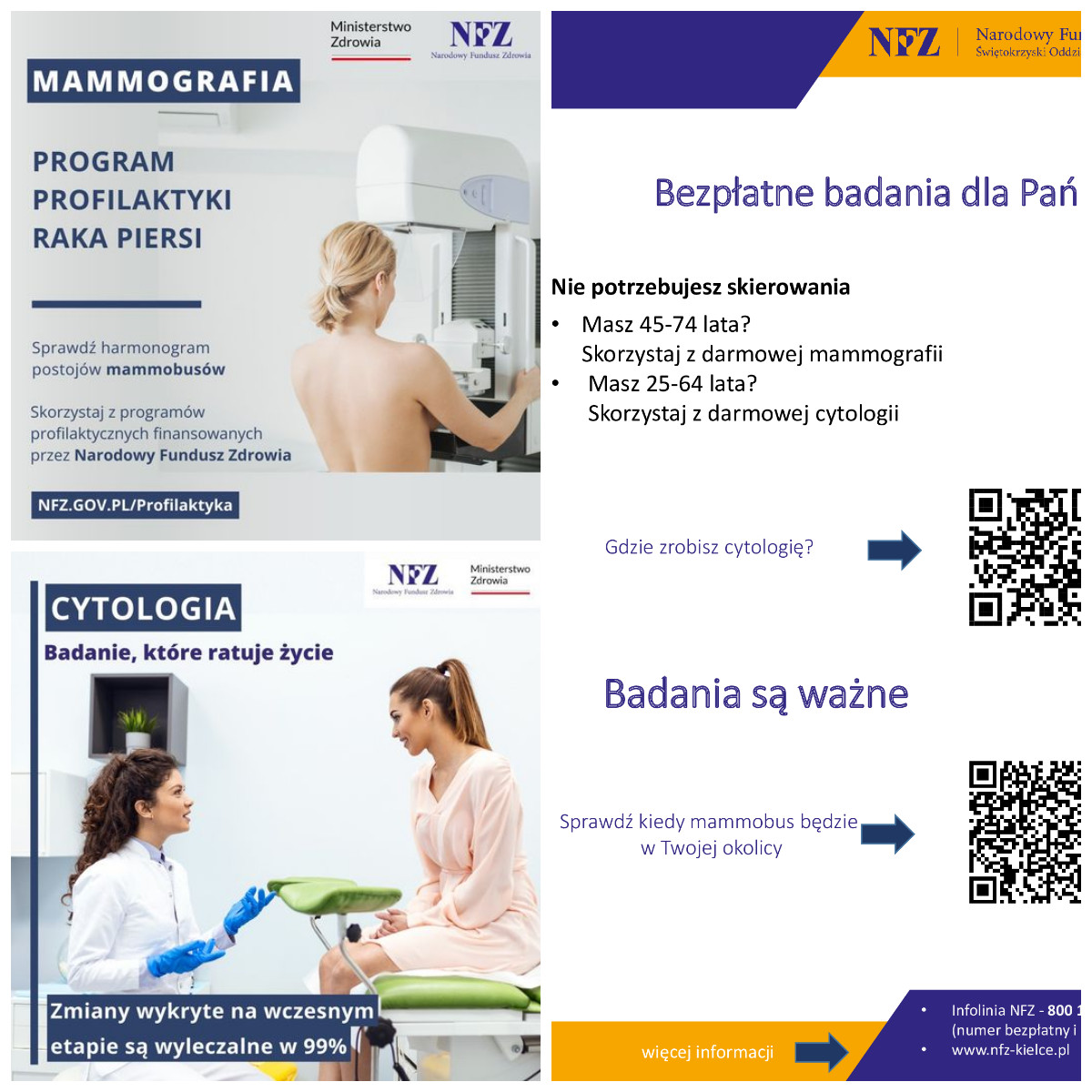 Bezpłatna profilaktyka dla pań