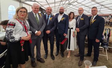 Byliśmy na Dożynkach Powiatu Słupskiego