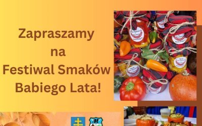 Zapraszamy na Festiwal Smaków Babiego Lata!