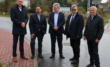 Ulica Zastawie w Bilczy po remoncie