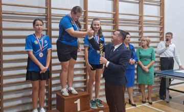 Zmagania tenisistów stołowych w Jaworzni