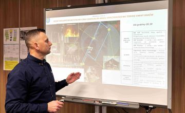 Służby kryzysowe ćwiczą w powiecie kieleckim