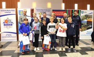 Szkoła Podstawowa z Chmielnika zwycięzcą konkursu Bezpieczeństwo na Piątkę