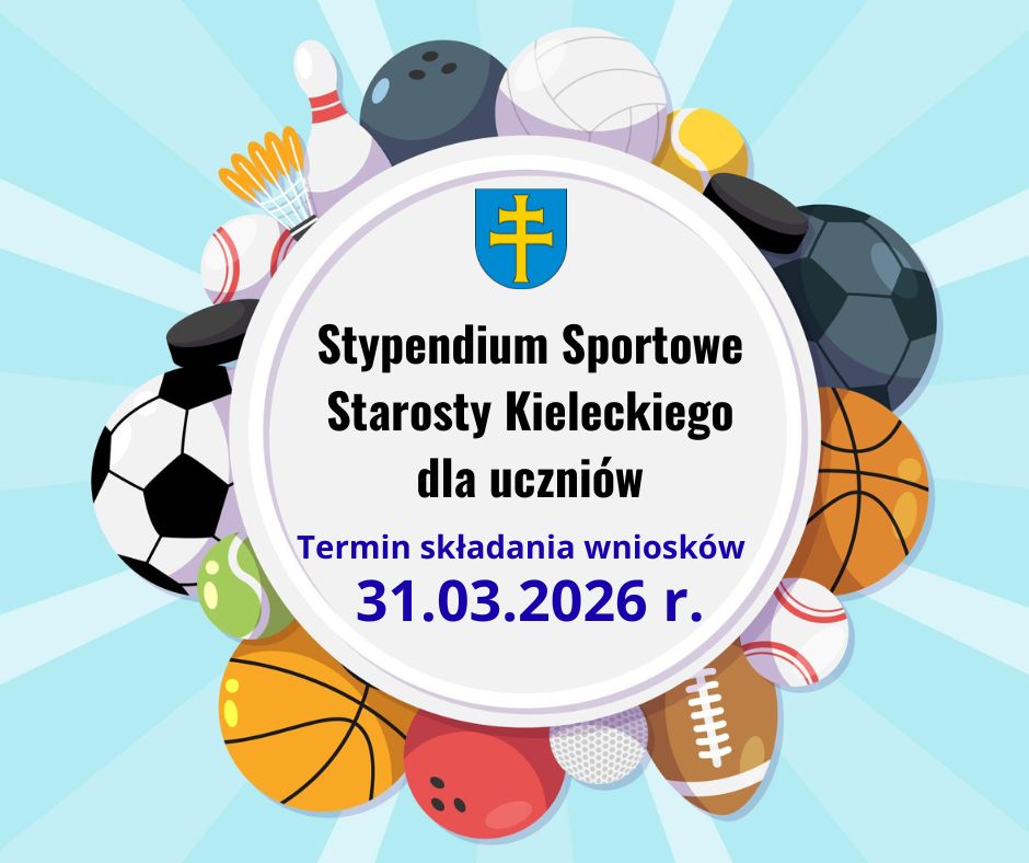 Stypendium sportowe - nabór wniosków