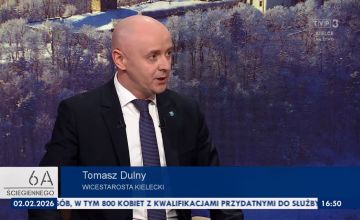 Tomasz Dulny w TVP3 Kielce