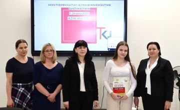 Tydzień Kultury Języka w PZS w Łopusznie