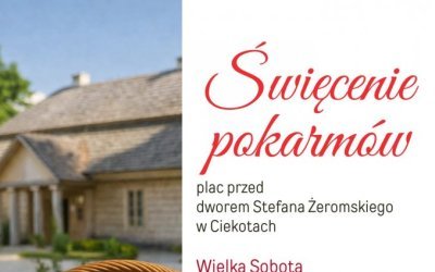 Tradycyjne świecenie pokarmów w Ciekotach