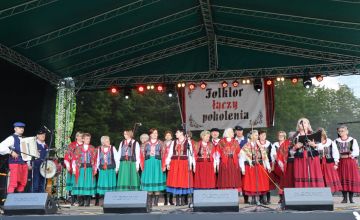Artyści ludowi z Miasta i Gminy Nowa Słupia na Jarmarku Świętokrzyskim