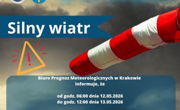 Ostrzeżenie przed silnym wiatrem