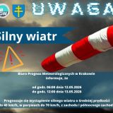 Ostrzeżenie przed silnym wiatrem