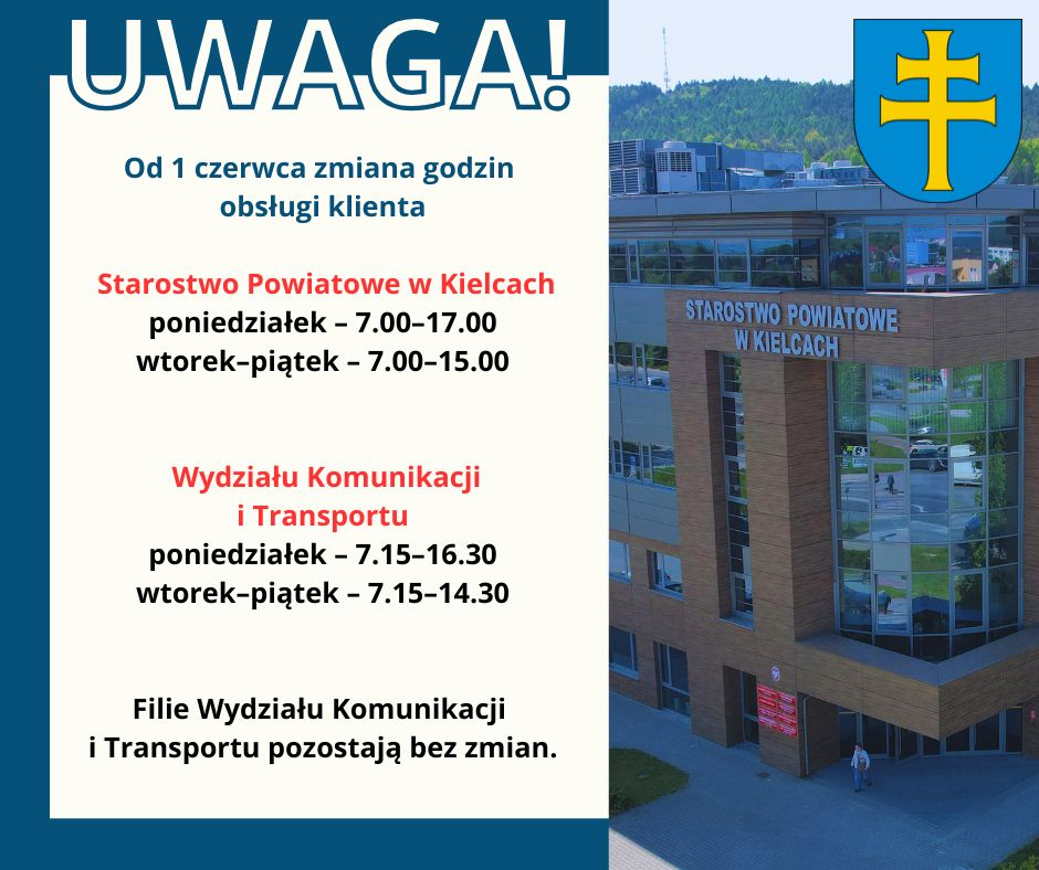 zmiana czasu obsługi klienta