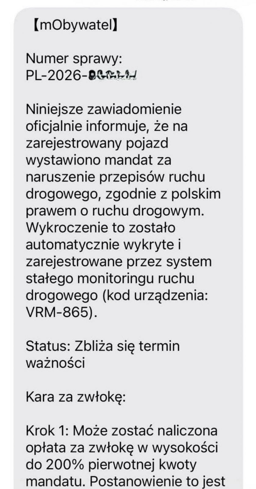 Nowe oszustwo