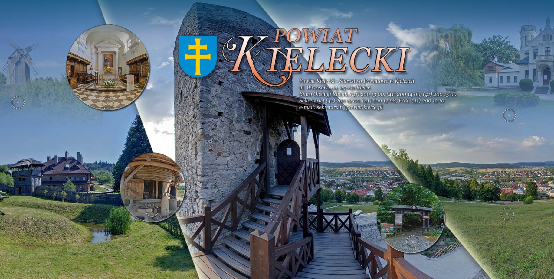 Zapraszamy na wirtualny spacer po Powiecie Kieleckim