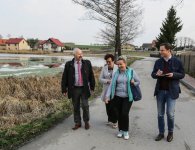Wizja lokalna stanu dróg powiatowych na terenie gminy Chmielnik. 