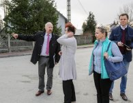 Wizja lokalna stanu dróg powiatowych na terenie gminy Chmielnik. 