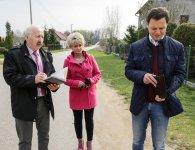 Wizja lokalna stanu dróg powiatowych na terenie gminy Chmielnik. 