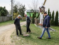 Wizja lokalna stanu dróg powiatowych na terenie gminy Chmielnik. 