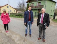 Wizja lokalna stanu dróg powiatowych na terenie gminy Chmielnik. 