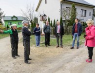 Wizja lokalna stanu dróg powiatowych na terenie gminy Chmielnik. 