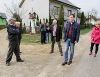 Wizja lokalna stanu dróg powiatowych na terenie gminy Chmielnik. 