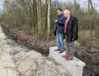 Wizja lokalna stanu dróg powiatowych na terenie gminy Chmielnik.