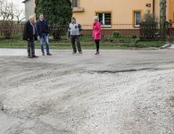 Wizja lokalna stanu dróg powiatowych na terenie gminy Chmielnik. 