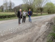 Wizja lokalna stanu dróg powiatowych na terenie gminy Chmielnik. 
