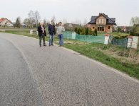 Wizja lokalna stanu dróg powiatowych na terenie gminy Chmielnik. 