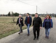 Wizja lokalna stanu dróg powiatowych na terenie gminy Chmielnik. 