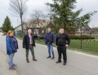 Wizja lokalna stanu dróg powiatowych na terenie gminy Chmielnik. 