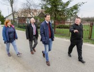 Wizja lokalna stanu dróg powiatowych na terenie gminy Chmielnik. 