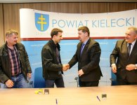 Ludowy Zespół Sportowy w Lechowie reprezentowali prezes Piotr Stączek, wiceprezes Henryk Szczykutowicz