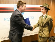 Nagrody w konkursie plastycznym 25 lat PSP- Profesjonalni, Sprawni, Pomocni