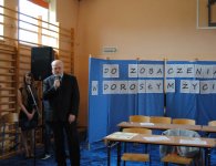 Zakończenie roku szkolengo klas maturalnych w Bodzentynie