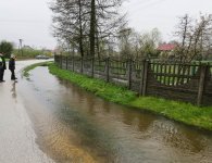 Starosta kielecki Michał Godowski monitorował stan wód w gminach Sitkówka-Nowiny i Chęciny