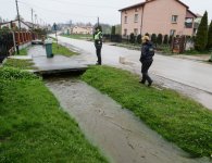 Starosta kielecki Michał Godowski monitorował stan wód w gminach Sitkówka-Nowiny i Chęciny