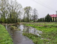 Starosta kielecki Michał Godowski monitorował stan wód w gminach Sitkówka-Nowiny i Chęciny