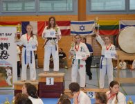 Zawodnicy Klubu Karate Morawica i Piekoszów 
