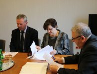 Spotkanie jednostek służby zdrowia w siedzibie Starostwa Powiatowego w Kielcach