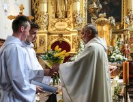 Pożegnanie o. Krzysztofa Twarowskiego, proboszcza Sanktuarium Matki Bożej Loretańskiej w Piotrkowicach