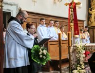 Pożegnanie o. Krzysztofa Twarowskiego, proboszcza Sanktuarium Matki Bożej Loretańskiej w Piotrkowicach