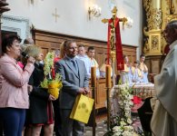 Pożegnanie o. Krzysztofa Twarowskiego, proboszcza Sanktuarium Matki Bożej Loretańskiej w Piotrkowicach