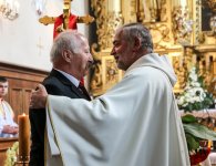 Pożegnanie o. Krzysztofa Twarowskiego, proboszcza Sanktuarium Matki Bożej Loretańskiej w Piotrkowicach