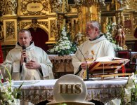 Pożegnanie o. Krzysztofa Twarowskiego, proboszcza Sanktuarium Matki Bożej Loretańskiej w Piotrkowicach