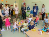 Wyjątkowa niespodzianka dla dzieciaków ze żłobka w Łopusznie