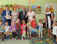Wyjątkowa niespodzianka dla dzieciaków ze żłobka w Łopusznie