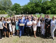 Podpisanie umowy na budowę nowego budynku ZSP nr 5 w Łopusznie